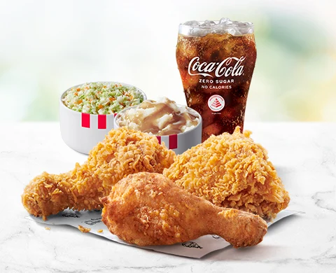 3pcs kfc chicken