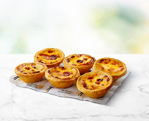 6 pcs Egg Tarts