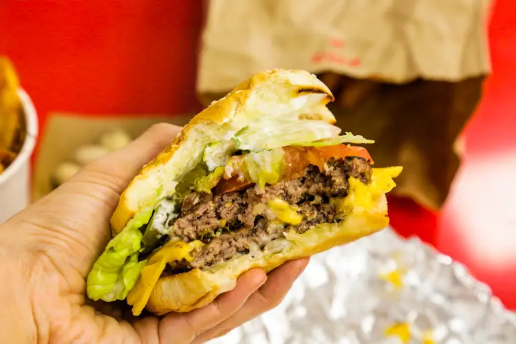 Five guys singapore burger