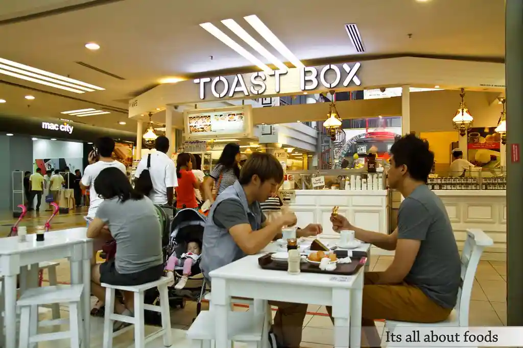 Toast box indoor