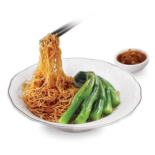 XO Vegetables in XO Sauce with Tossed Noodles