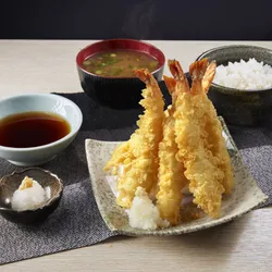 Ebi Tempura Rice Set