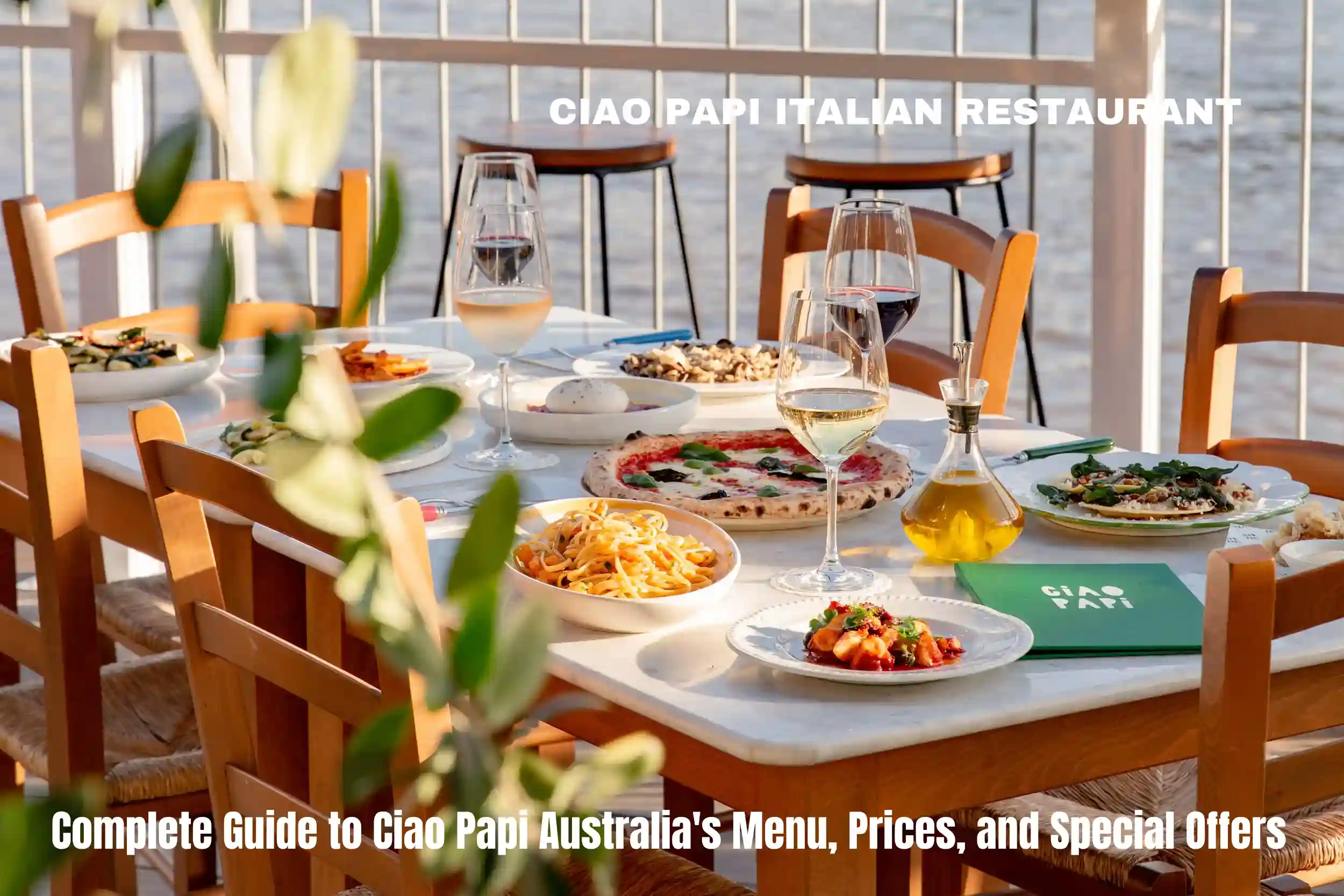 Ciao Papi Menu and Prices